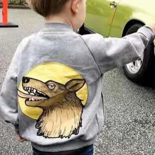 2019 Kids Wolf Sweatshirts Jacket T shirt For Baby Boys Girls Outerwear Kids Clothes Tops Spring Autumn
2019 Kids Wolf Sweatshirts Jacket T shirt For Baby Boys Girls Outerwear Kids Clothes Tops Spring Autumn
