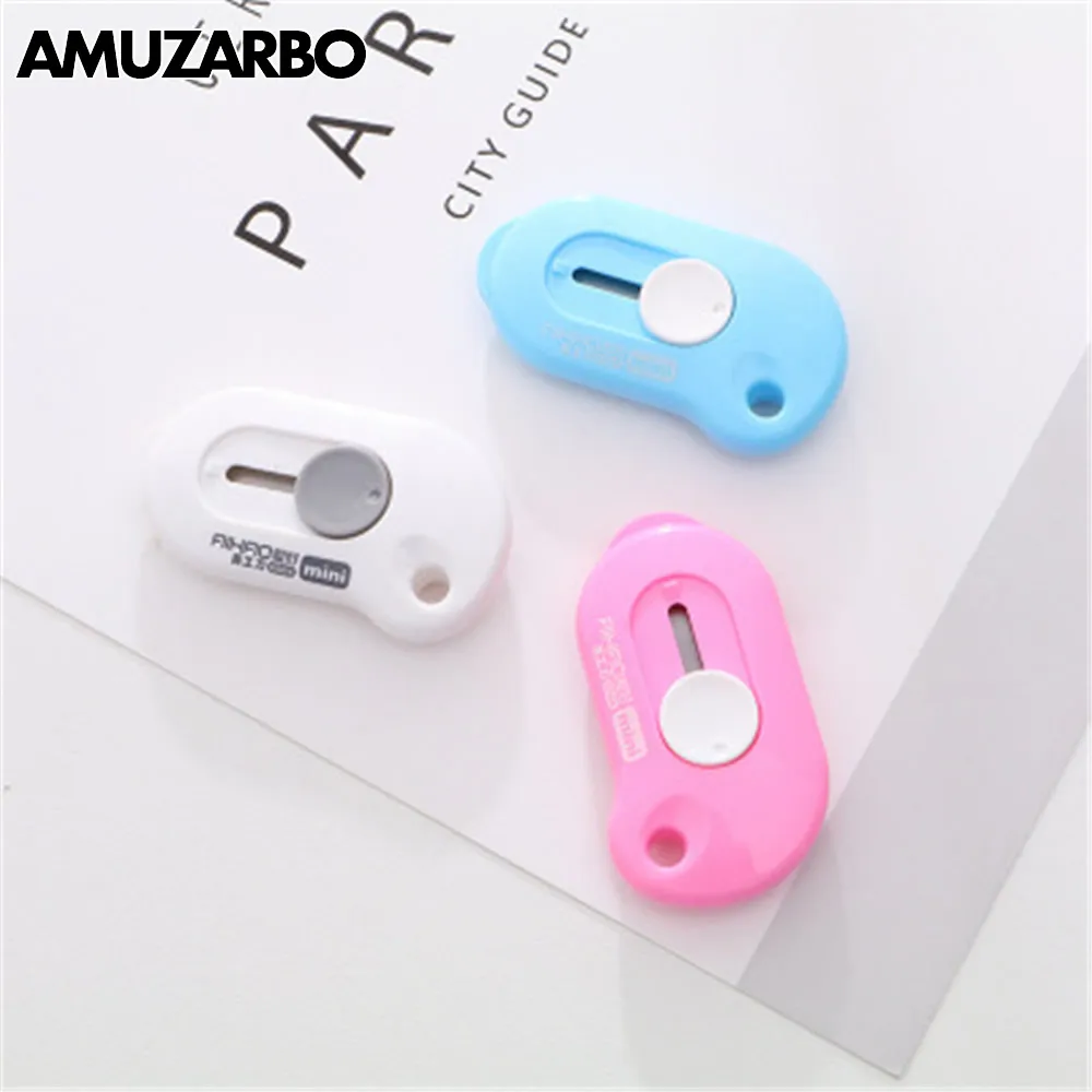 1PCS Creative confectionery color Mini portable small utility knife express box opener knife Office Stationery Cutting supplies
1PCS Creative confectionery color Mini portable small utility knife express box opener knife Office Stationery Cutting supplies