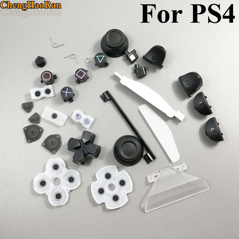 10 set Full housing repair parts D-Pad Circle Square Triangle L R X Button set For PS4 Controller wholesale battery cover
10 set Full housing repair parts D-Pad Circle Square Triangle L R X Button set For PS4 Controller wholesale battery cover