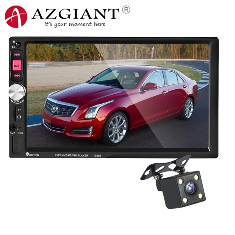 AZGIANT 7080B 7inch 1080P TFT Touch Screen Car Audio Stereo MP5 Player Bluetooth Hand Free Call Steering Wheel Remote Control
AZGIANT 7080B 7inch 1080P TFT Touch Screen Car Audio Stereo MP5 Player Bluetooth Hand Free Call Steering Wheel Remote Control
