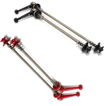 1 Pair Bicycle Wheel Hub Quick Release QR Front 100mm , Rear 130mm Axle Skewer Titanium Alloy Bicycle Skewer Bike Accessories
1 Pair Bicycle Wheel Hub Quick Release QR Front 100mm , Rear 130mm Axle Skewer Titanium Alloy Bicycle Skewer Bike Accessories