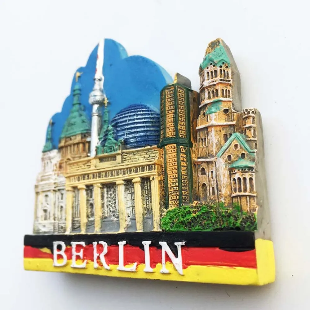 BABELEMI New Arrival Germany Berlin 3D Fridge Magnets Tourism Souvenirs Refrigerator Magnetic Stickers Home Decoration
BABELEMI New Arrival Germany Berlin 3D Fridge Magnets Tourism Souvenirs Refrigerator Magnetic Stickers Home Decoration