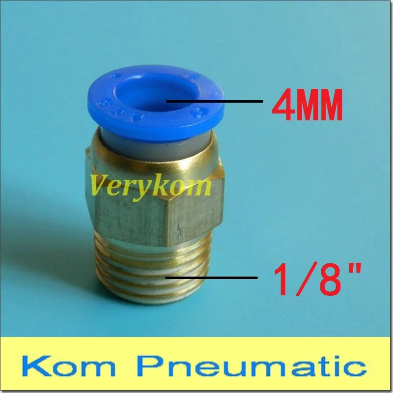 100pcs/lot Free Shipping Pneumatic PC 4mm thread 1/8" 1/8 Inch straight air pipe fitting PC4-01 One touch hose connector
100pcs/lot Free Shipping Pneumatic PC 4mm thread 1/8" 1/8 Inch straight air pipe fitting PC4-01 One touch hose connector
