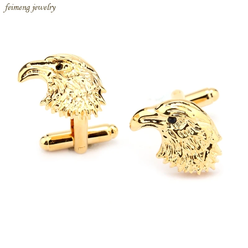 High Quality Punk Style Rhinestone Eagle Heads Metal Cufflinks For Mens French Brand Cuff Buttons Shirt Cuff Links
High Quality Punk Style Rhinestone Eagle Heads Metal Cufflinks For Mens French Brand Cuff Buttons Shirt Cuff Links