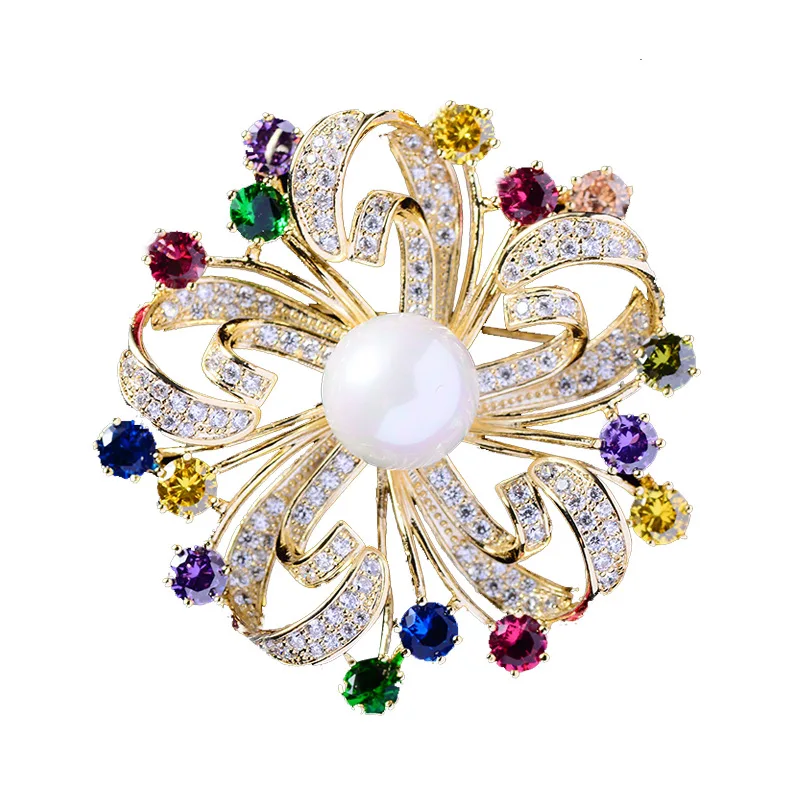 Gorgous Jewelry Accessory Cubic Zircon Flower Brooches Pin Lady Wedding Party Shawl Buckle Accessory R02530
Gorgous Jewelry Accessory Cubic Zircon Flower Brooches Pin Lady Wedding Party Shawl Buckle Accessory R02530