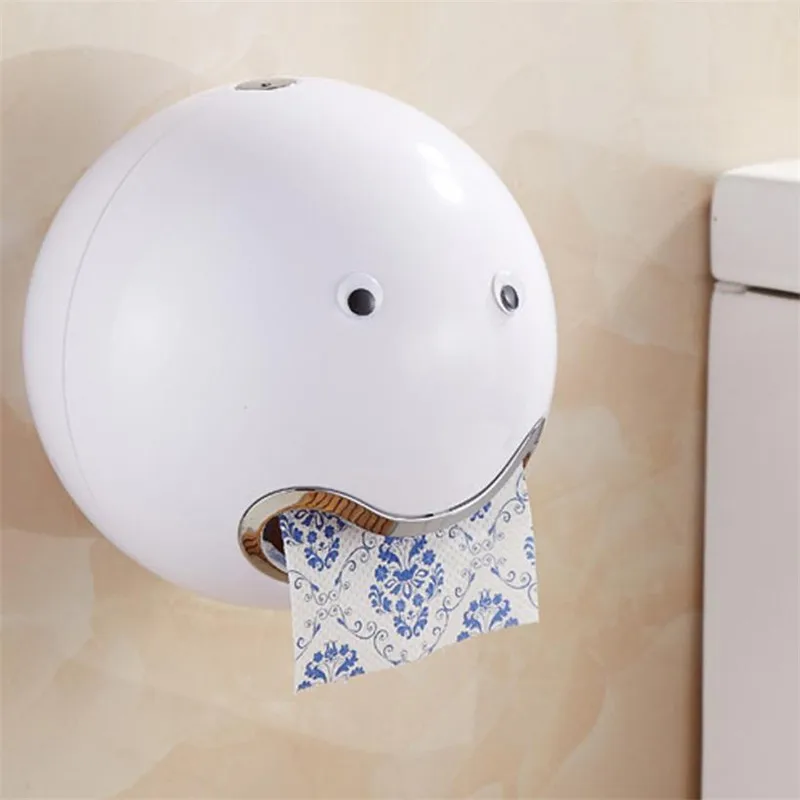 Wall mounted Waterproof Toilet Paper roll box Tissue roller holder color Ball Shaped Cute Mounth Dispenser Toilet paper case
Wall mounted Waterproof Toilet Paper roll box Tissue roller holder color Ball Shaped Cute Mounth Dispenser Toilet paper case