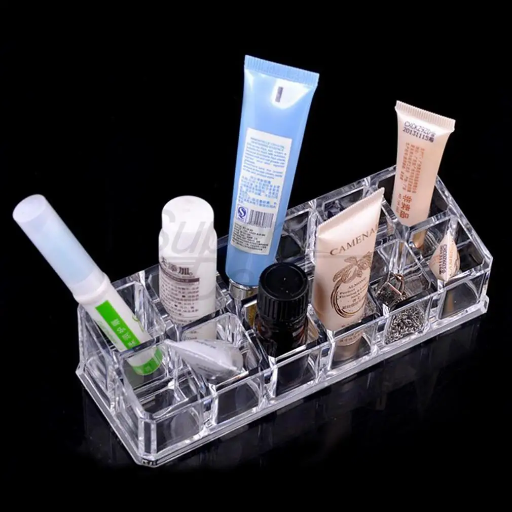 Fashion 12 Trapezoid Clear Makeup Display Lipstick Stand Case Cosmetic box Organizer Holder
Fashion 12 Trapezoid Clear Makeup Display Lipstick Stand Case Cosmetic box Organizer Holder