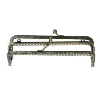 10Pcs Bronze Tone Rectangle Metal Clutch Frame Kiss Clasps Lock Clips Handbag Coin Purse Bag Handle 15.4x6.8cm
10Pcs Bronze Tone Rectangle Metal Clutch Frame Kiss Clasps Lock Clips Handbag Coin Purse Bag Handle 15.4x6.8cm