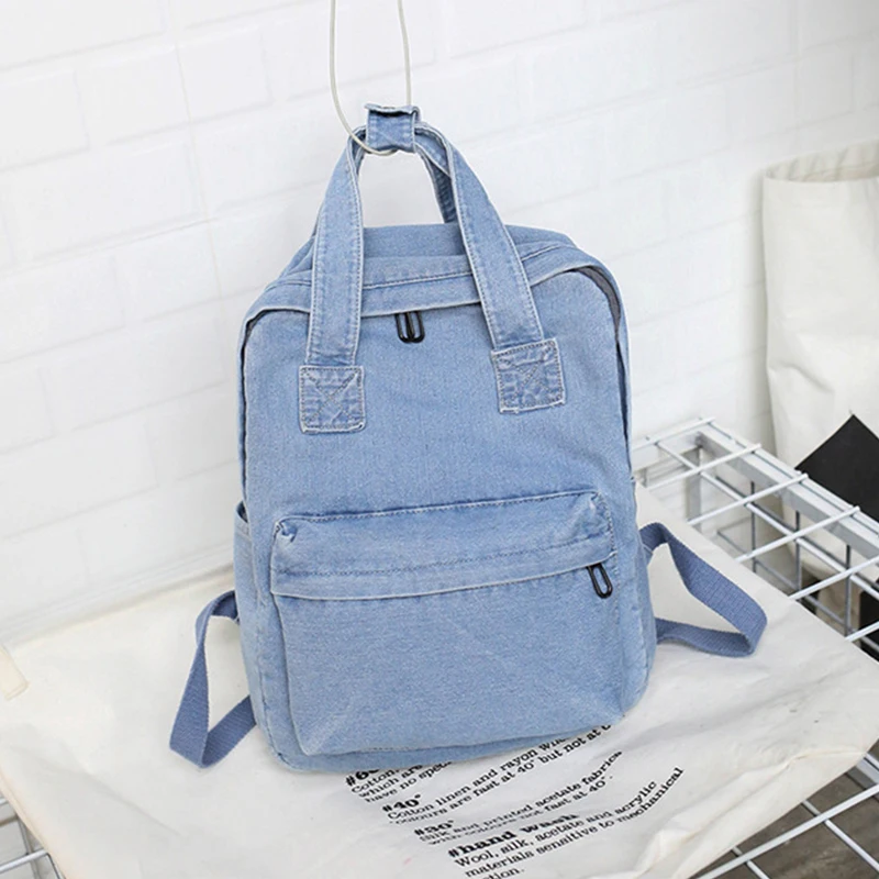 Fashion Backpack Women Backpack Denim Children Packbags Korean Shoulder Bag For Teenage Girl College SchoolBag Bagpack Rucksack
Fashion Backpack Women Backpack Denim Children Packbags Korean Shoulder Bag For Teenage Girl College SchoolBag Bagpack Rucksack