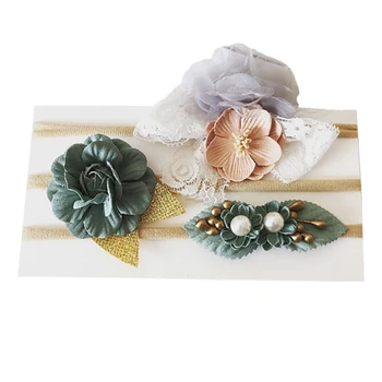 Lovely Girls Flower Design With Lace Headband Baby Girl Hair Accessories 3pcs Headwear Apparel Photography Prop Party Gift
Lovely Girls Flower Design With Lace Headband Baby Girl Hair Accessories 3pcs Headwear Apparel Photography Prop Party Gift