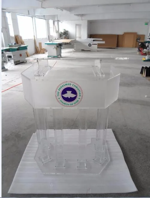 Free Shipping clean Dignified and magnanimous acrylic podium church / high quality acrylic pulpit of the church
Free Shipping clean Dignified and magnanimous acrylic podium church / high quality acrylic pulpit of the church