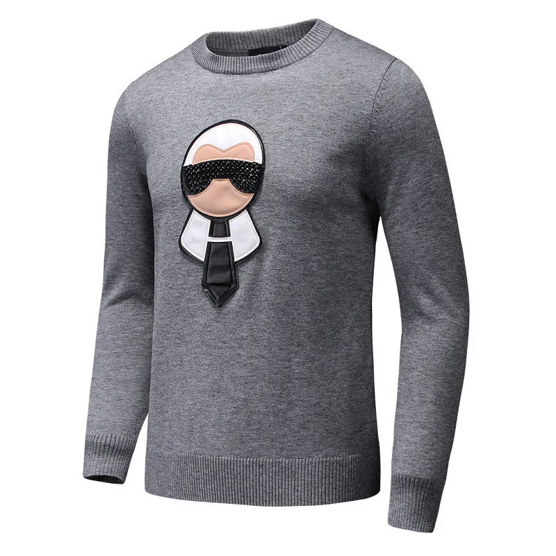 New 2019 men Luxury Winter Hot drilling Diamond embroidered Casual Sweaters pullover Asian Plug Size High quality Drake #E129
New 2019 men Luxury Winter Hot drilling Diamond embroidered Casual Sweaters pullover Asian Plug Size High quality Drake #E129
