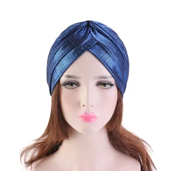2019 Retro metal color Stretch Turban Ruffle Hair Hats Beanie Bandanas Scarf Head Wrap Headwear for Women 42
2019 Retro metal color Stretch Turban Ruffle Hair Hats Beanie Bandanas Scarf Head Wrap Headwear for Women 42