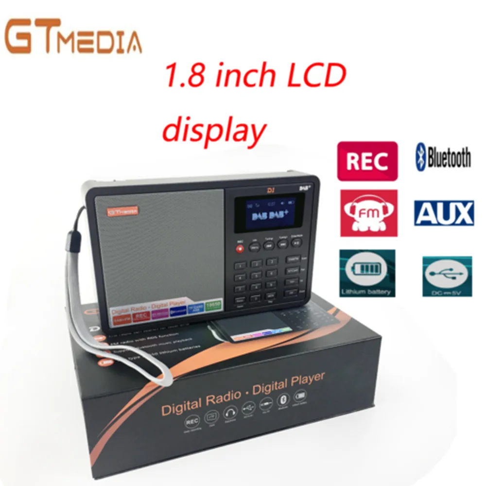 2018 NEW HOT SALES Professional Black GTMedia D1 DAB+Radio Stero For UK EU With Bluetooth Built-in Loudspeaker
2018 NEW HOT SALES Professional Black GTMedia D1 DAB+Radio Stero For UK EU With Bluetooth Built-in Loudspeaker