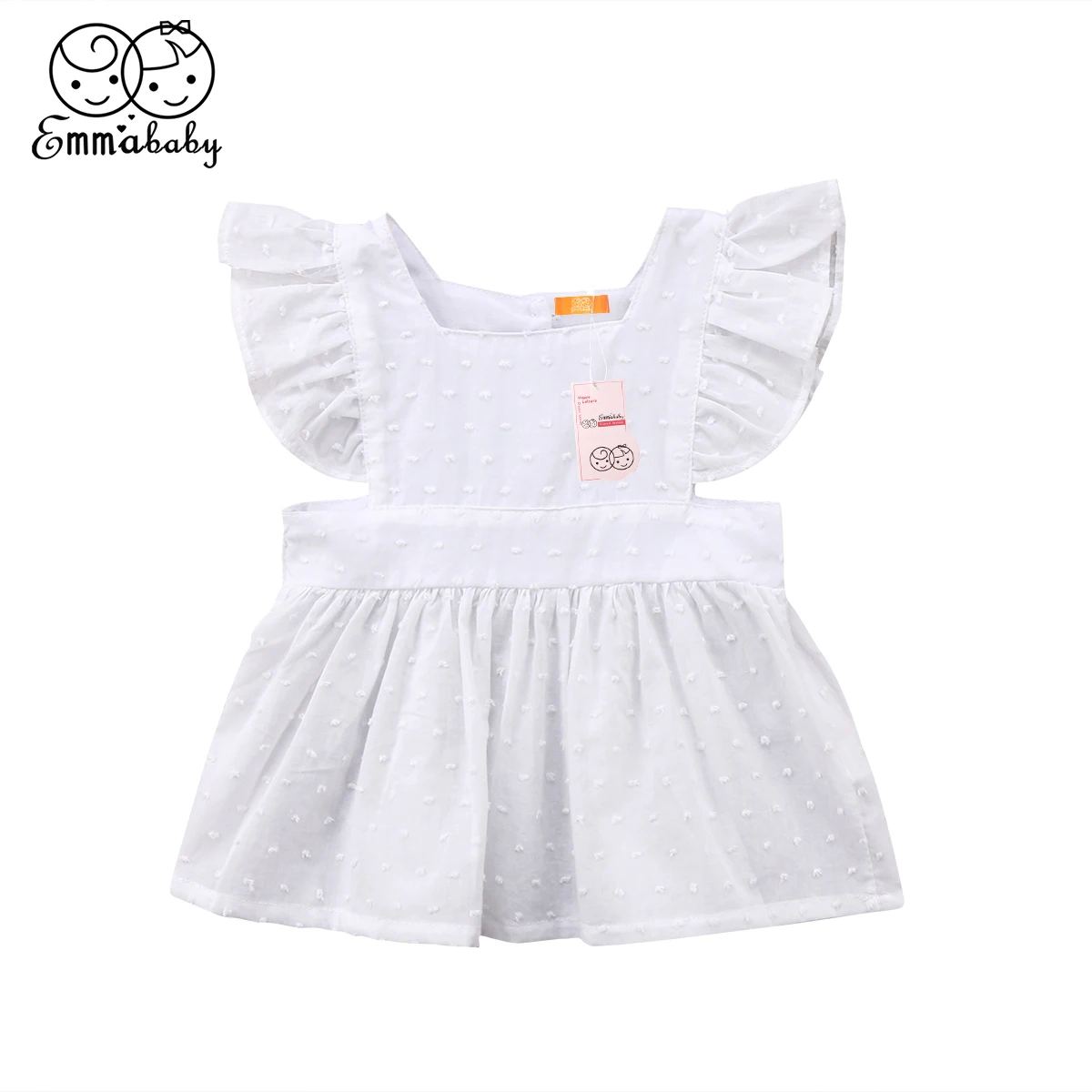 Newborn Kids Baby Girls Ruffles Fly Sleeve Top T-shirt Clothes Summer Solid Print T-Shirts
Newborn Kids Baby Girls Ruffles Fly Sleeve Top T-shirt Clothes Summer Solid Print T-Shirts