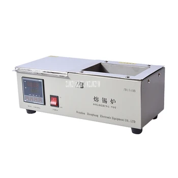 1PC Solder Pot ZB1510B/D Digital Display 600W 150* 100* 70mm Soak Soldering Machine Soldering Tin Stove 
1PC Solder Pot ZB1510B/D Digital Display 600W 150* 100* 70mm Soak Soldering Machine Soldering Tin Stove