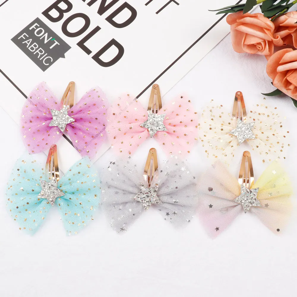 Cheer bow Hair Accessories Cute Gold Hair Clips for Girl Lace Bow Glitter Star Princess Hair Bows Hairpins Kids Korean Hairgrips
Cheer bow Hair Accessories Cute Gold Hair Clips for Girl Lace Bow Glitter Star Princess Hair Bows Hairpins Kids Korean Hairgrips