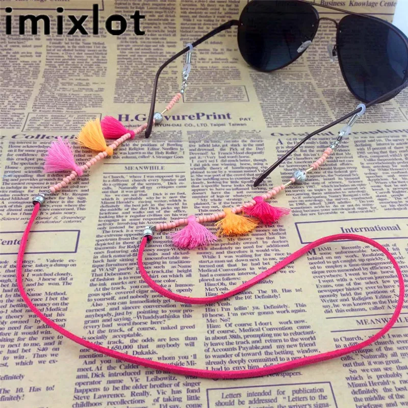 IMIXLOT High Quality Vintage Colorful Bead Eyeglass Chain For Women Sunglasses Reading Glasses Cord Holder Neck Strap Rope
IMIXLOT High Quality Vintage Colorful Bead Eyeglass Chain For Women Sunglasses Reading Glasses Cord Holder Neck Strap Rope