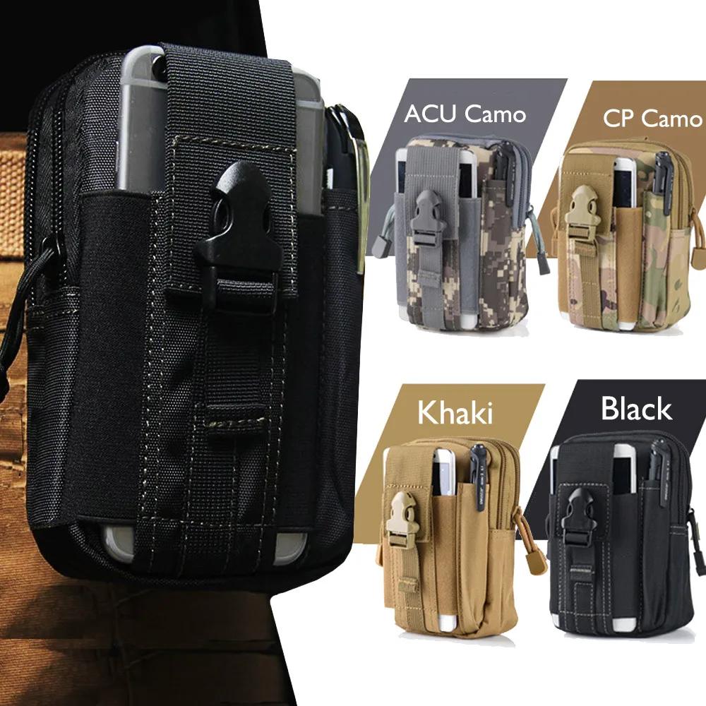 Outdoor Army Tactical Waist Belt Phone Molle Bag font b Case b font for font b