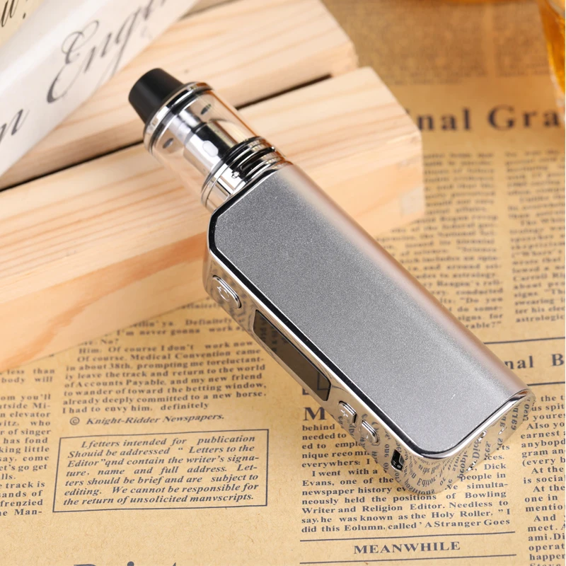 New original 80w kit electronic cigarette liquid box mod 2200mAh vapor smoke vape pen vaporizer E-cigarette hookah vaporizer