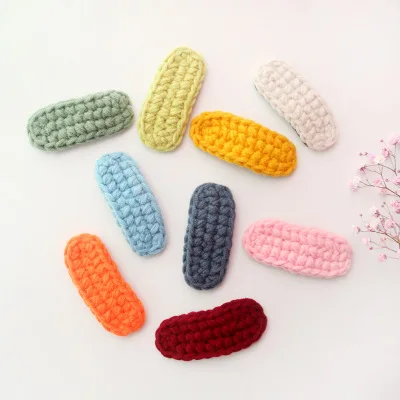 Autumn Winter Hair Accessories for Girls Wool Woven Hairpin Children Hair Bow Crochet Color Hair Clip BB Clips Fashion Barrettes
Autumn Winter Hair Accessories for Girls Wool Woven Hairpin Children Hair Bow Crochet Color Hair Clip BB Clips Fashion Barrettes