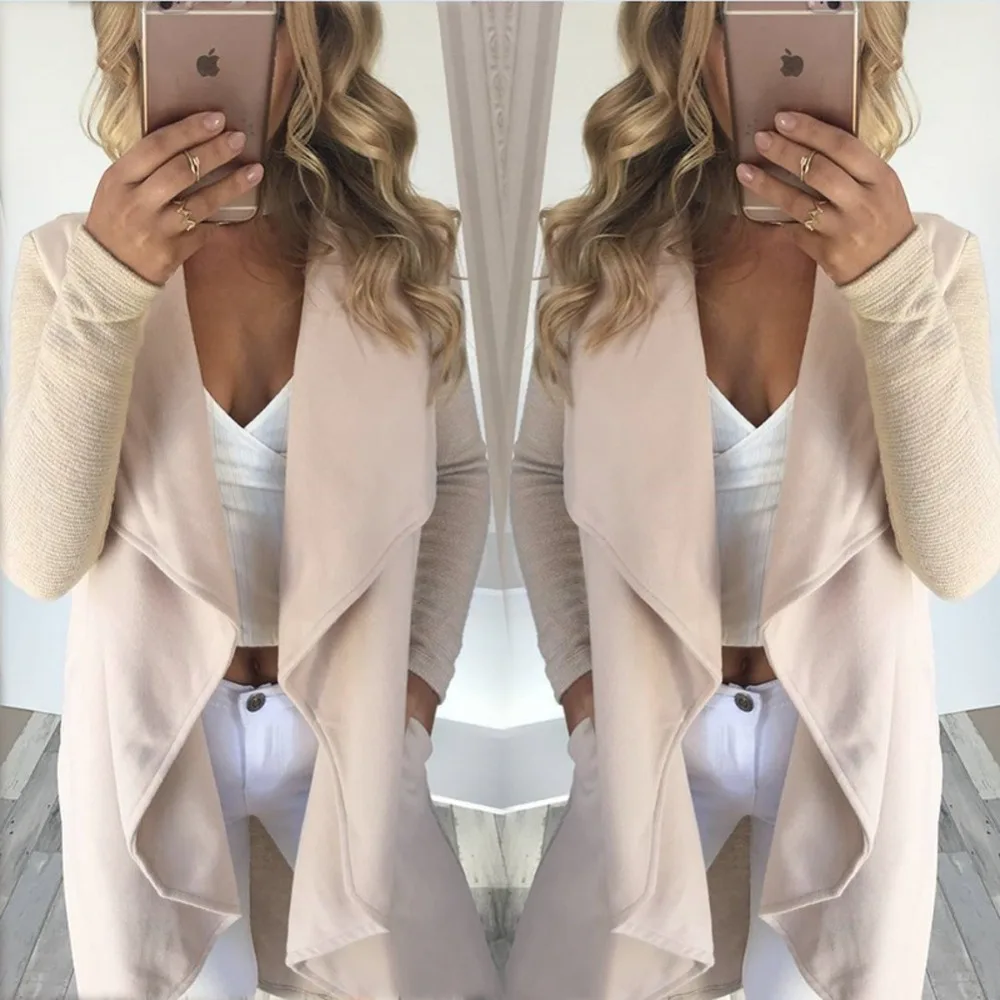 2018 New Autumn Winter women elegant Waterfall Cardigan Ladies Long Sleeve Jumper Open Cardi Top Jacket Coat womens cardigans 
2018 New Autumn Winter women elegant Waterfall Cardigan Ladies Long Sleeve Jumper Open Cardi Top Jacket Coat womens cardigans