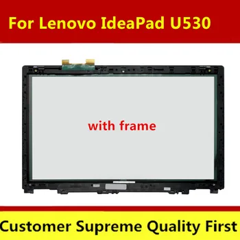 With frame Touch Digitizer Glass Lens Sensor Replacement for Lenovo Ideapad U530 TOUCH 20289 69.15107.G02 I156FGT05.0
With frame Touch Digitizer Glass Lens Sensor Replacement for Lenovo Ideapad U530 TOUCH 20289 69.15107.G02 I156FGT05.0