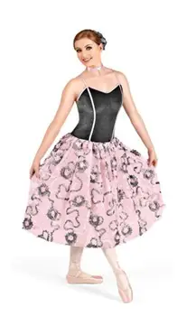 Children's Adult Ballet Dance Skirt Performance Service Plate Flower Embroidery Mesh Unique Dress Costume
Children's Adult Ballet Dance Skirt Performance Service Plate Flower Embroidery Mesh Unique Dress Costume