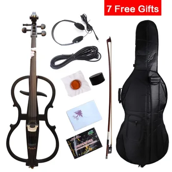 4/4 Cello Electric Cello Black Powerful Sound Handmade Nice Maple Spruce Wood Free Cello Bag Bow Fine cello accessories #181222
4/4 Cello Electric Cello Black Powerful Sound Handmade Nice Maple Spruce Wood Free Cello Bag Bow Fine cello accessories #181222