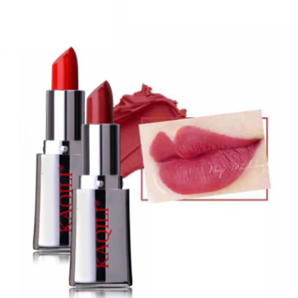 KAQILI Lipstick Long Lasting Nourishing Matte Lipstick Waterproof Non-Stick Cup for Lips Makeup
KAQILI Lipstick Long Lasting Nourishing Matte Lipstick Waterproof Non-Stick Cup for Lips Makeup