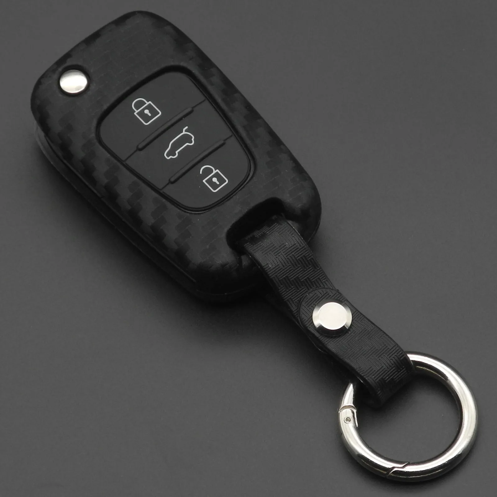 Carbon Fiber Silicone Car key Cover Case Fob keychain for Kia K2 K5 Sportage Sorento Hyundai i20 i30 i35 iX20 iX35 Solaris Verna
Carbon Fiber Silicone Car key Cover Case Fob keychain for Kia K2 K5 Sportage Sorento Hyundai i20 i30 i35 iX20 iX35 Solaris Verna