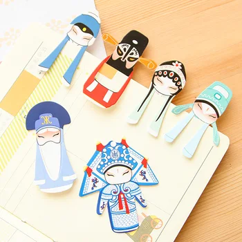 Coloffice Chinese Style Beijing opera Fast mask-change Bookmark Bookmarks 1 Set (7 PCs) Gift Stationery School office suppliers
Coloffice Chinese Style Beijing opera Fast mask-change Bookmark Bookmarks 1 Set (7 PCs) Gift Stationery School office suppliers