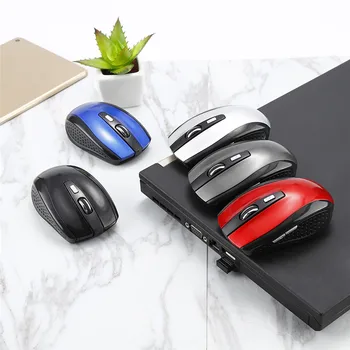 Hot Sale 1PC 2.4GHz Wireless Mouse 6 Keys USB Optical Scroll Cordless Mouse Mice for PC Tablet Laptop Computer Game Gamer Mouses
Hot Sale 1PC 2.4GHz Wireless Mouse 6 Keys USB Optical Scroll Cordless Mouse Mice for PC Tablet Laptop Computer Game Gamer Mouses