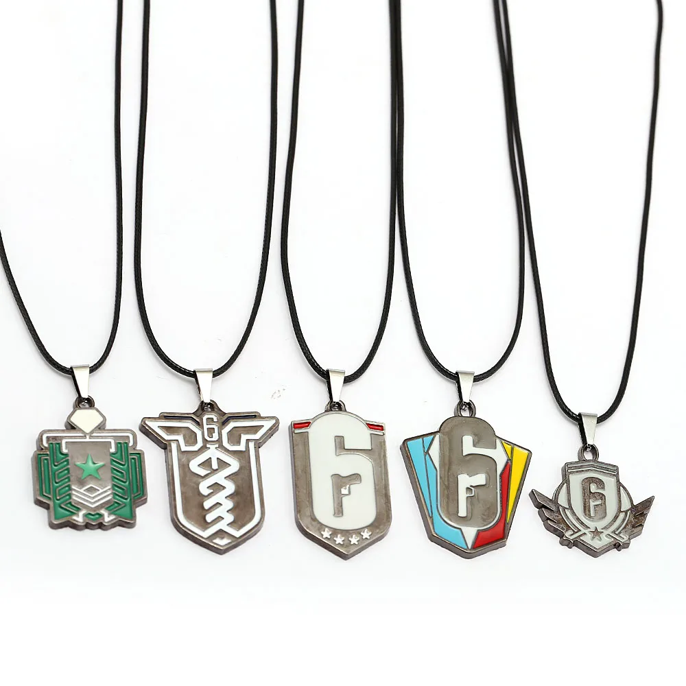 Game Tom Clancy's Rainbow 6 Siege Necklace Invitational Cool Pendant Necklace Friendship Accessories
Game Tom Clancy's Rainbow 6 Siege Necklace Invitational Cool Pendant Necklace Friendship Accessories