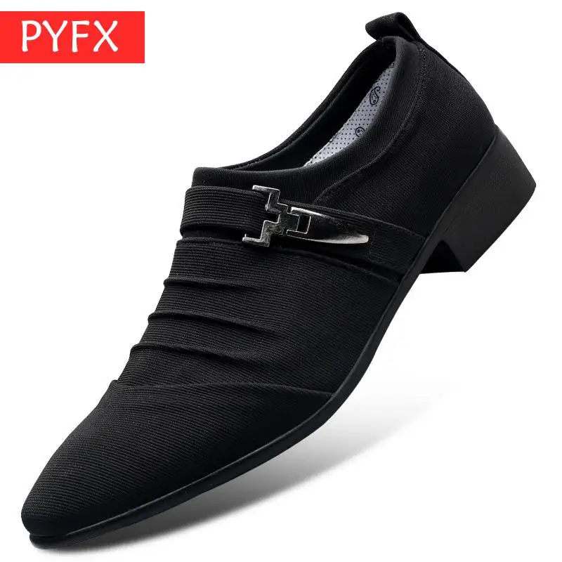 2019 summer new men's casual breathable canvas black pointed Korean version lightweight sweat-absorbent 46 yards Leather shoes
2019 summer new men's casual breathable canvas black pointed Korean version lightweight sweat-absorbent 46 yards Leather shoes