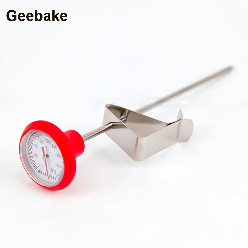 Milk Frothing Kitchen Thermometer Perfect Coffee Maker Temperature Jug Clip On Steel Pod Cooking Tools M3004
Milk Frothing Kitchen Thermometer Perfect Coffee Maker Temperature Jug Clip On Steel Pod Cooking Tools M3004