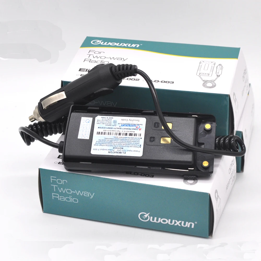 Original WOUXUN Walkie Talkie Battery Eliminator Adapter Car Charge For WOUXUN KG-UV9D(Plus)/ KG-UV9D Ham Radio Hf Transceiver
Original WOUXUN Walkie Talkie Battery Eliminator Adapter Car Charge For WOUXUN KG-UV9D(Plus)/ KG-UV9D Ham Radio Hf Transceiver