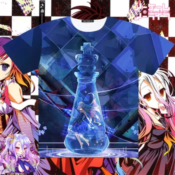 New Arrival Anime Cosplay T Shirt No Game No Life 3D Print Short Sleeve Plus Size XXXL T-shirt for Woman Man Free Shipping
New Arrival Anime Cosplay T Shirt No Game No Life 3D Print Short Sleeve Plus Size XXXL T-shirt for Woman Man Free Shipping