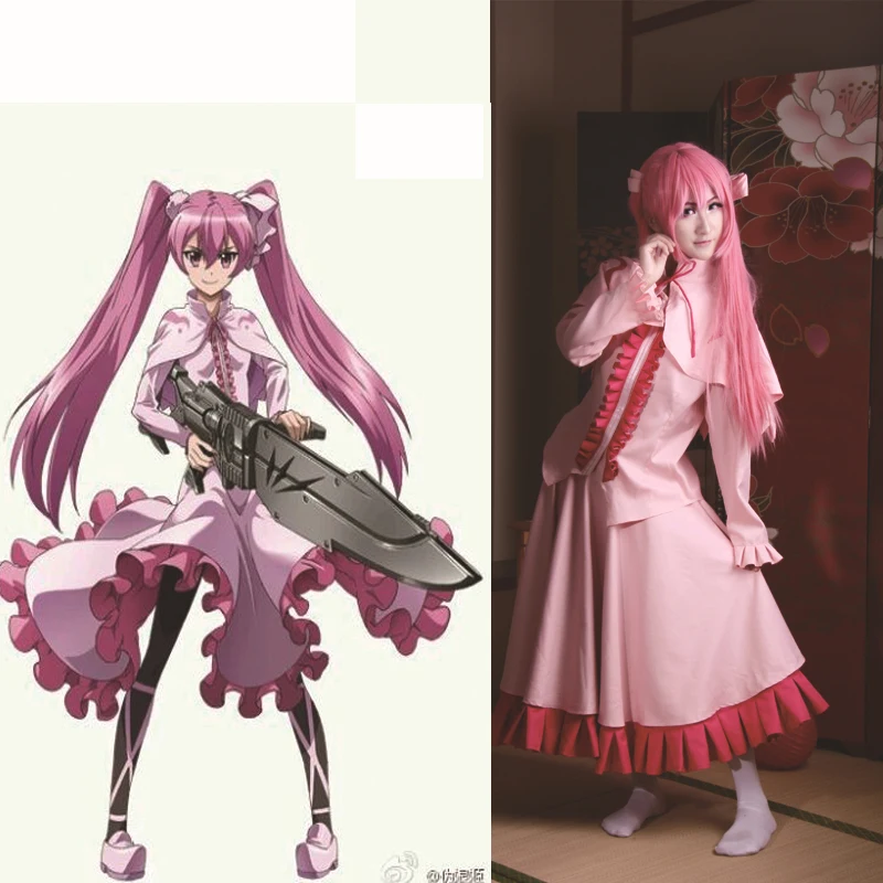 Akame ga KILL! Night Raid Mine cosplay Costume anime clothes halloween costumes for women party dress full set Custom
Akame ga KILL! Night Raid Mine cosplay Costume anime clothes halloween costumes for women party dress full set Custom