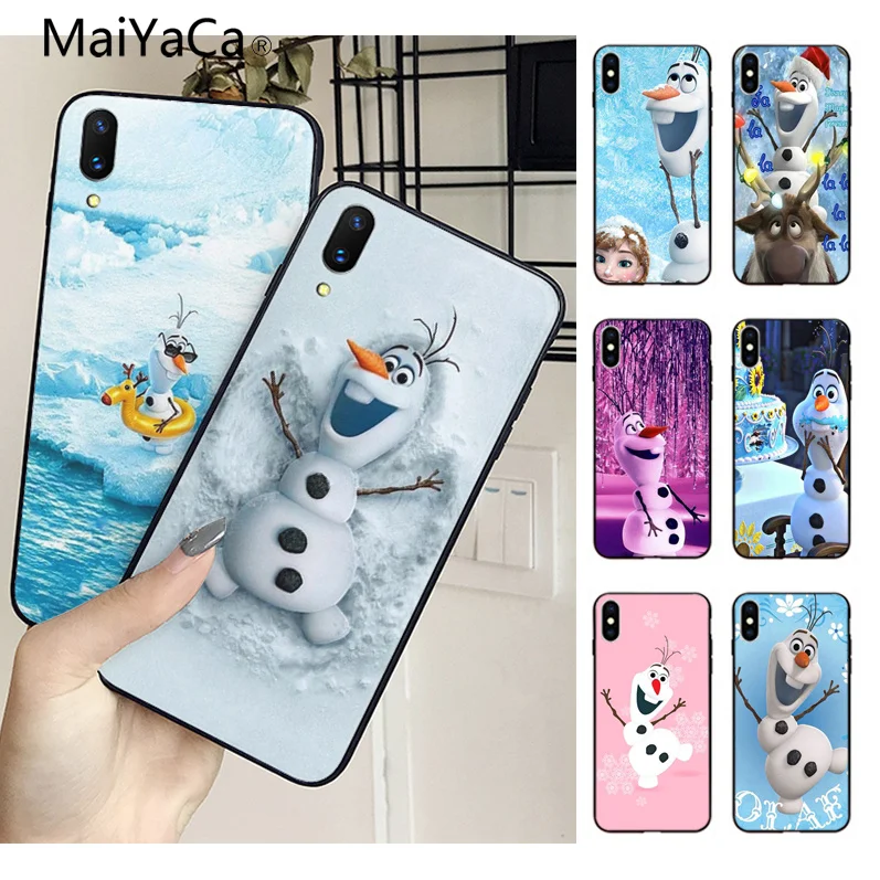 MaiYaCa Olaf Snowman Frozen Soft Silicone Back Cover Shells For iphone 5 5s SE 6s 6plus 7 8plus 8 X XS XR XSMAX
MaiYaCa Olaf Snowman Frozen Soft Silicone Back Cover Shells For iphone 5 5s SE 6s 6plus 7 8plus 8 X XS XR XSMAX