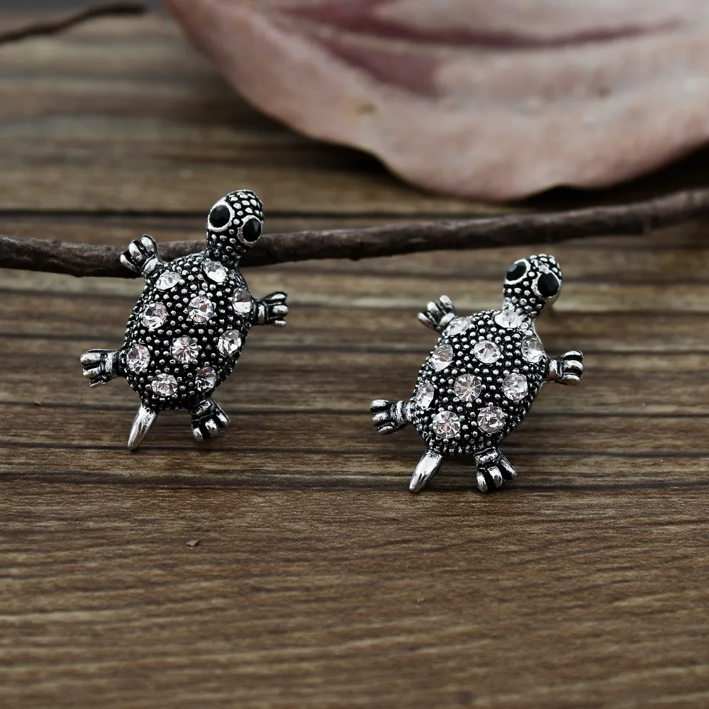 Cute tortoise alloy charm pendant style restoring ancient ways