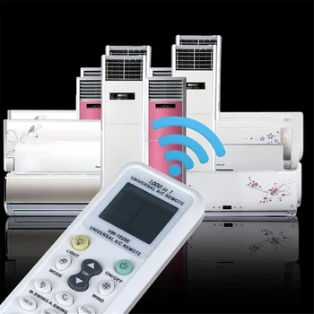White Universal LCD A/C Muli Remote Control Controller For Air Conditioner with working indicator for 1000 kinds Air condition
White Universal LCD A/C Muli Remote Control Controller For Air Conditioner with working indicator for 1000 kinds Air condition