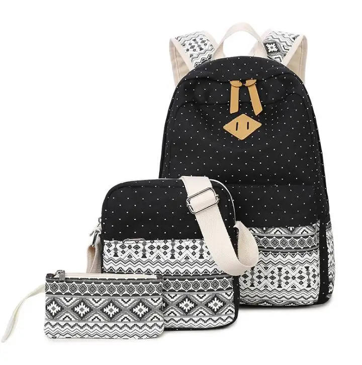 free shipping New 2018 canvas backpack computer bag three-piece college style schoolbag for students
free shipping New 2018 canvas backpack computer bag three-piece college style schoolbag for students