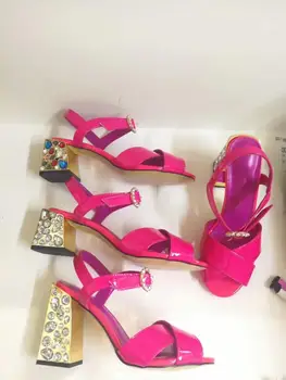 Women Summer sexy Shoes Platform 5/10cm Sandals Women Peep Toe High Heels Sandalia Female bling Sandals fashion new woman shoes
Women Summer sexy Shoes Platform 5/10cm Sandals Women Peep Toe High Heels Sandalia Female bling Sandals fashion new woman shoes