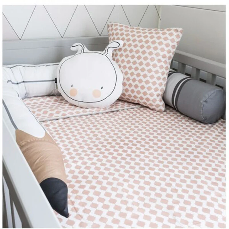 Baby Bed Bumper Baby Cot Decor Crib Bedding Set Kid Protect Security Pillow Cushion Newborn Room Decoration Stuff for Baby 190cm
Baby Bed Bumper Baby Cot Decor Crib Bedding Set Kid Protect Security Pillow Cushion Newborn Room Decoration Stuff for Baby 190cm