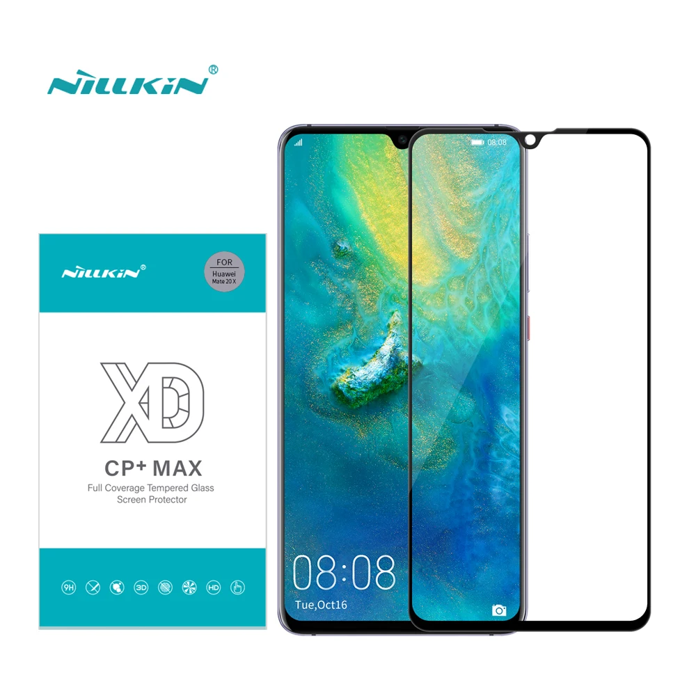 Full Cover 3D Tempered Glass For Huawei Mate 20 X Nillkin XD CP+ Max Screen Protector Film
Full Cover 3D Tempered Glass For Huawei Mate 20 X Nillkin XD CP+ Max Screen Protector Film