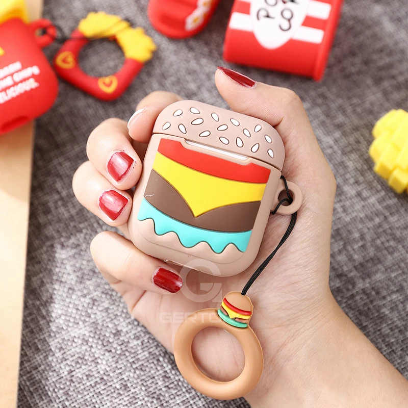 Cartoon French fries For Apple Airpods Headphone Case Portable box Protective Air pods Wireless Bluetooth Earphone Protector Bag
Cartoon French fries For Apple Airpods Headphone Case Portable box Protective Air pods Wireless Bluetooth Earphone Protector Bag