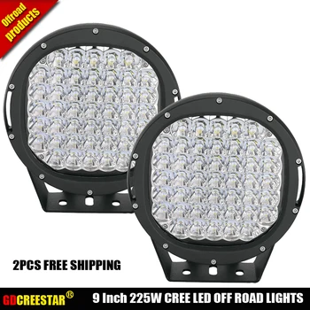 New 9" inch 225W 45LEDs Work Light 12V 24V off road 4x4 car Trucks ATV 4WD Tractor led offroad lights flood spot Driving Lamp x2
New 9" inch 225W 45LEDs Work Light 12V 24V off road 4x4 car Trucks ATV 4WD Tractor led offroad lights flood spot Driving Lamp x2