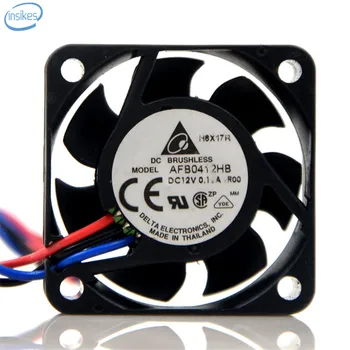 Delta AFB0412HB Double Ball Bearing Cooling Axial Fan DC 12V 0.6A 4015 40*40*15mm 3 Wires 7000RPM AFB0412HB-R00
Delta AFB0412HB Double Ball Bearing Cooling Axial Fan DC 12V 0.6A 4015 40*40*15mm 3 Wires 7000RPM AFB0412HB-R00