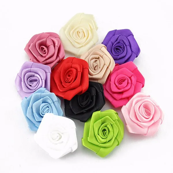 30pcs/lot 2" 12colors Mini Satin Ribbon Rose Flowers For Girls Hair Accessories Artificial Fabric Flowers For Kids Headbands
30pcs/lot 2" 12colors Mini Satin Ribbon Rose Flowers For Girls Hair Accessories Artificial Fabric Flowers For Kids Headbands
